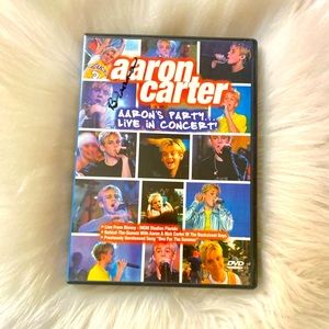AARON CARTER AARONS PARTY LIVE IN CONCERT DVD